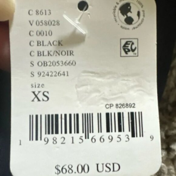 FP Movement Women's Kick Off Solid Layer Henley Black Size XS New - Picture 8 of 8